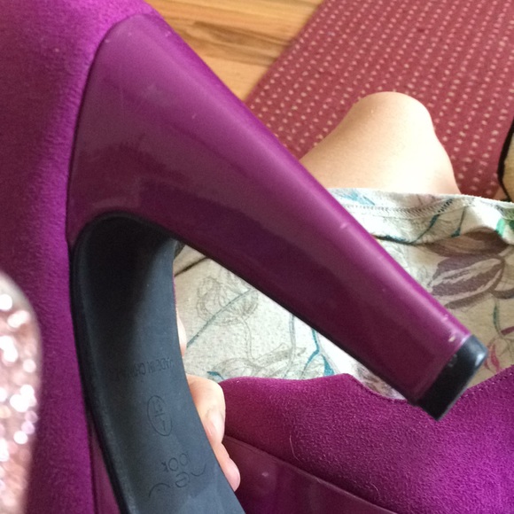 Pink suave platform heels - Picture 3 of 5